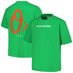 Baltimore Orioles PLEASURES Ballpark T-Shirt - Green - MLB Lifestyle