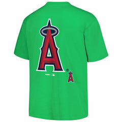 Los Angeles Angels PLEASURES Ballpark T-Shirt - Green - MLB Sale