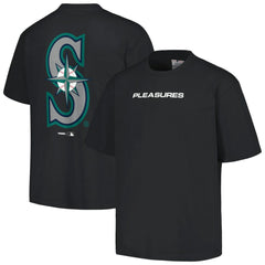 Seattle Mariners PLEASURES Ballpark T-Shirt - Black - MLB Discount