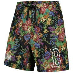 Boston Red Sox PLEASURES Floral Shorts - Black - MLB Online