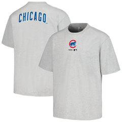 Chicago Cubs PLEASURES Mascot T-Shirt - Gray - MLB Lifestyle
