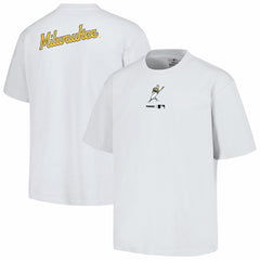 Milwaukee Brewers PLEASURES Mascot T-Shirt - White - MLB Online
