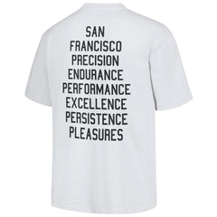 San Francisco Giants PLEASURES Precision T-Shirt - White - MLB Sale