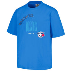 Toronto Blue Jays PLEASURES Repurpose T-Shirt - Royal - MLB Sale