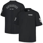 San Francisco Giants PLEASURES Team T-Shirt - Black - MLB on Sale