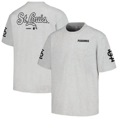 St. Louis Cardinals PLEASURES Team T-Shirt - Gray - MLB Discount