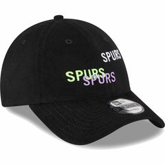 Tottenham Hotspur New Era Triple Wordmark 9FORTY Adjustable Hat Black - New Era Discount