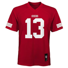 Brock Purdy San Francisco 49ers Youth Replica Player Jersey Scarlet