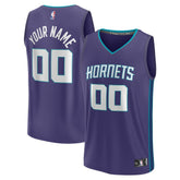 Charlotte Hornets Fast Break Custom Jersey Purple Statement Edition | Fanatics for sale