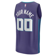 Charlotte Hornets Fast Break Custom Jersey Purple Statement Edition | Fanatics for sale