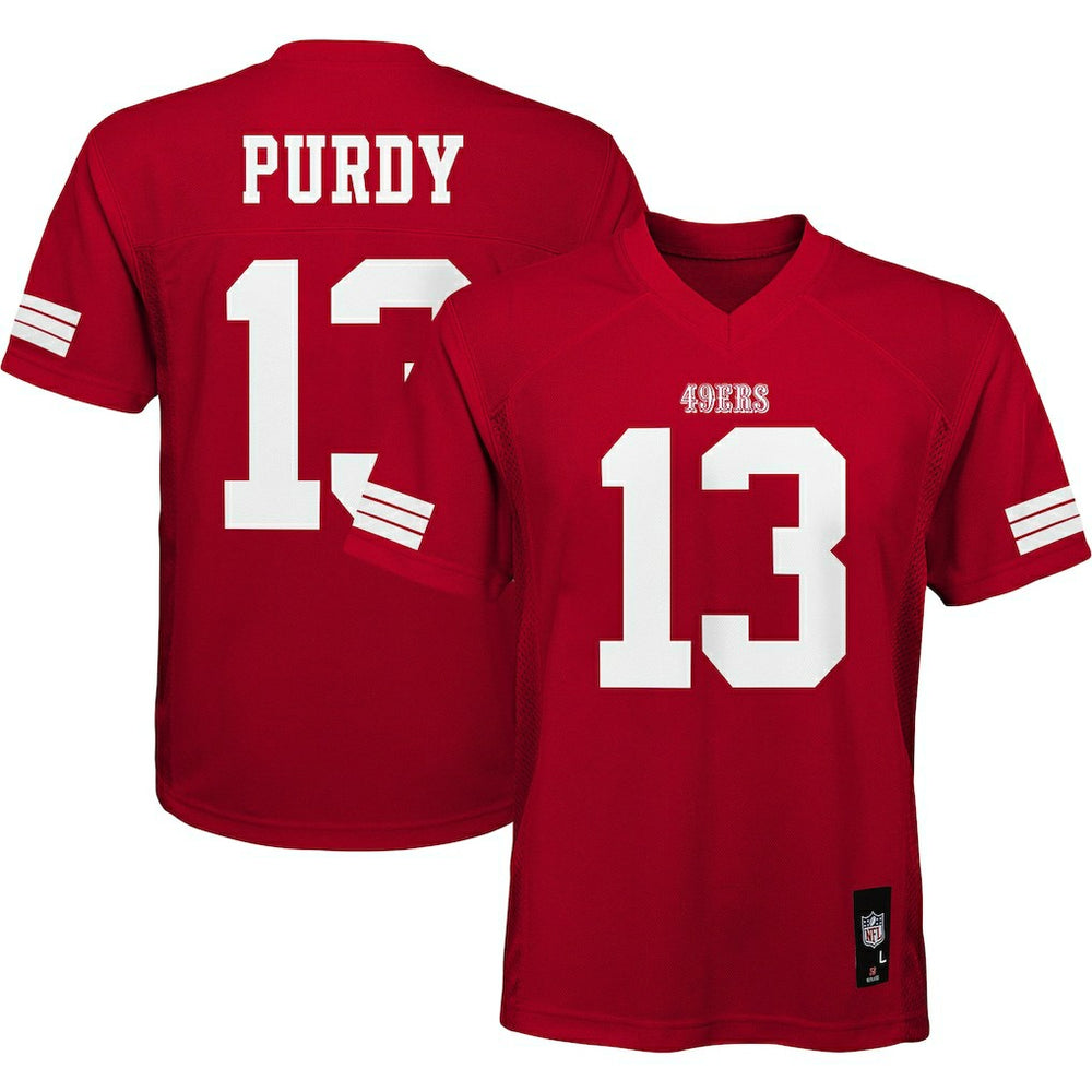 Brock Purdy San Francisco 49ers Preschool Replica Player Jersey Scarlet