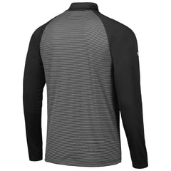 Chicago White Sox Levelwear Charter Striped Raglan Quarter-Zip Top - Black - MLB on Sale