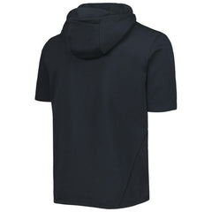 San Diego Padres Levelwear Recruit Full-Zip Short Sleeve Hoodie - Black - MLB Lifestyle