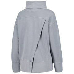 Chicago Cubs Levelwear Women's Sunset Farm Team Pullover Sweatshirt - Heather Gray - MLB Sale
