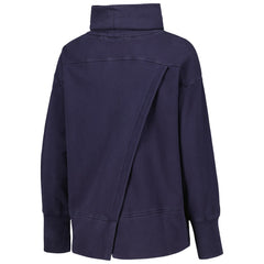 Milwaukee Brewers Levelwear Women's Sunset Farm Team Pullover Sweatshirt - Navy - MLB Lifestyle