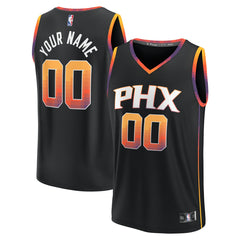 Phoenix Suns Youth Fast Break Replica Custom Jersey Statement Edition Black | Fanatics outlet