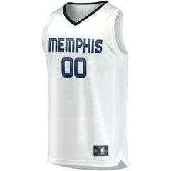 Memphis Grizzlies Fast Break Custom Replica Jersey Association Edition White | Fanatics US