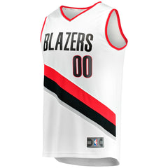 Portland Trail Blazers Fast Break Custom Replica Jersey Association Edition White | Fanatics discount