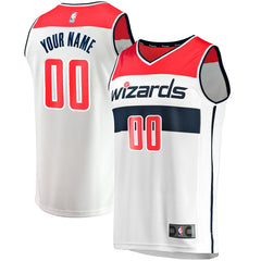 Washington Wizards Fast Break Custom Replica Jersey Association Edition White | Fanatics Near Me