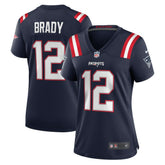 Nike Tom Brady New England Patriots Women's Retired Game Jersey Navy