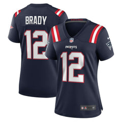 Nike Tom Brady New England Patriots Women's Retired Game Jersey Navy