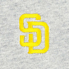 San Diego Padres johnnie-O Alsen Raglan Long Sleeve T-Shirt - Charcoal/Heather Gray - MLB Lifestyle