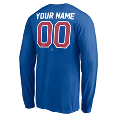 Atlanta Braves Personalized Cooperstown Collection Winning Streak Long Sleeve T-Shirt - Royal - MLB Online
