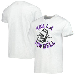 Sacramento Kings Homage Unisex Hometown Hyper Local Tri-Blend T-Shirt Ash
