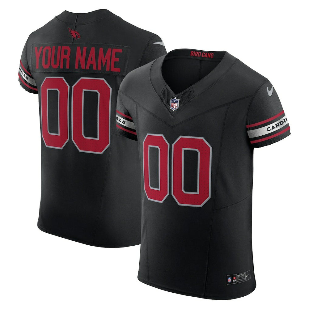 Nike Arizona Cardinals Vapor F.U.S.E. Elite Custom Jersey Black
