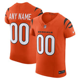 Nike Cincinnati Bengals Alternate Vapor F.U.S.E. Elite Custom Jersey Men's Orange