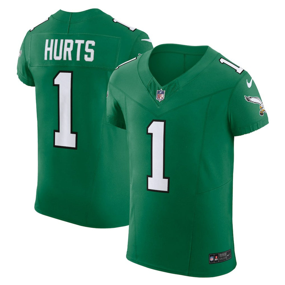 Nike Jalen Hurts Philadelphia Eagles 2nd Alternate Vapor F.U.S.E. Elite Jersey Kelly Green