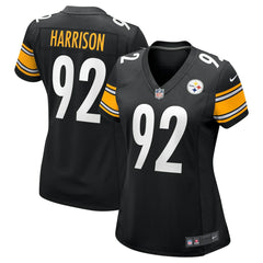 Nike James Harrison Pittsburgh Steelers Women's Retired Game Jersey Black
