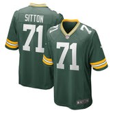 Nike Josh Sitton Green Bay Packers Retired Game Jersey Green