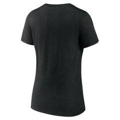 Los Angeles Angels Women's City Pride V-Neck T-Shirt - Black - MLB on Sale