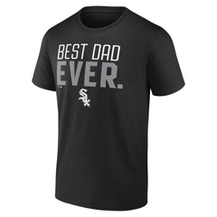 Chicago White Sox Best Dad Ever T-Shirt - Black - MLB Discount