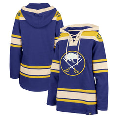 Buffalo Sabres '47 Women's Superior Lacer Pullover Hoodie - Royal - NHL 5351048
