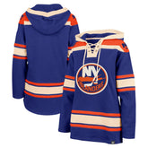 New York Islanders '47 Women's Superior Lacer Pullover Hoodie - Royal - NHL 5351058