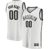Brooklyn Nets Youth Fast Break Replica Custom Jersey Association Edition White | Fanatics online