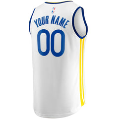 Golden State Warriors Youth Fast Break Replica Custom Jersey for sale Association Editi- White | Fanatics discount
