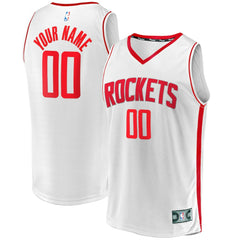 Houston Rockets Youth Fast Break Replica Custom Jersey Association Edition White | Fanatics discount