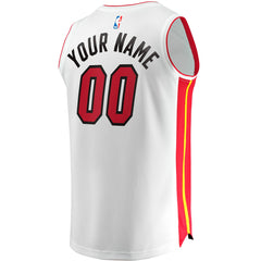 Miami Heat Youth Fast Break Custom Replica Jersey White Association Edition | Fanatics outlet
