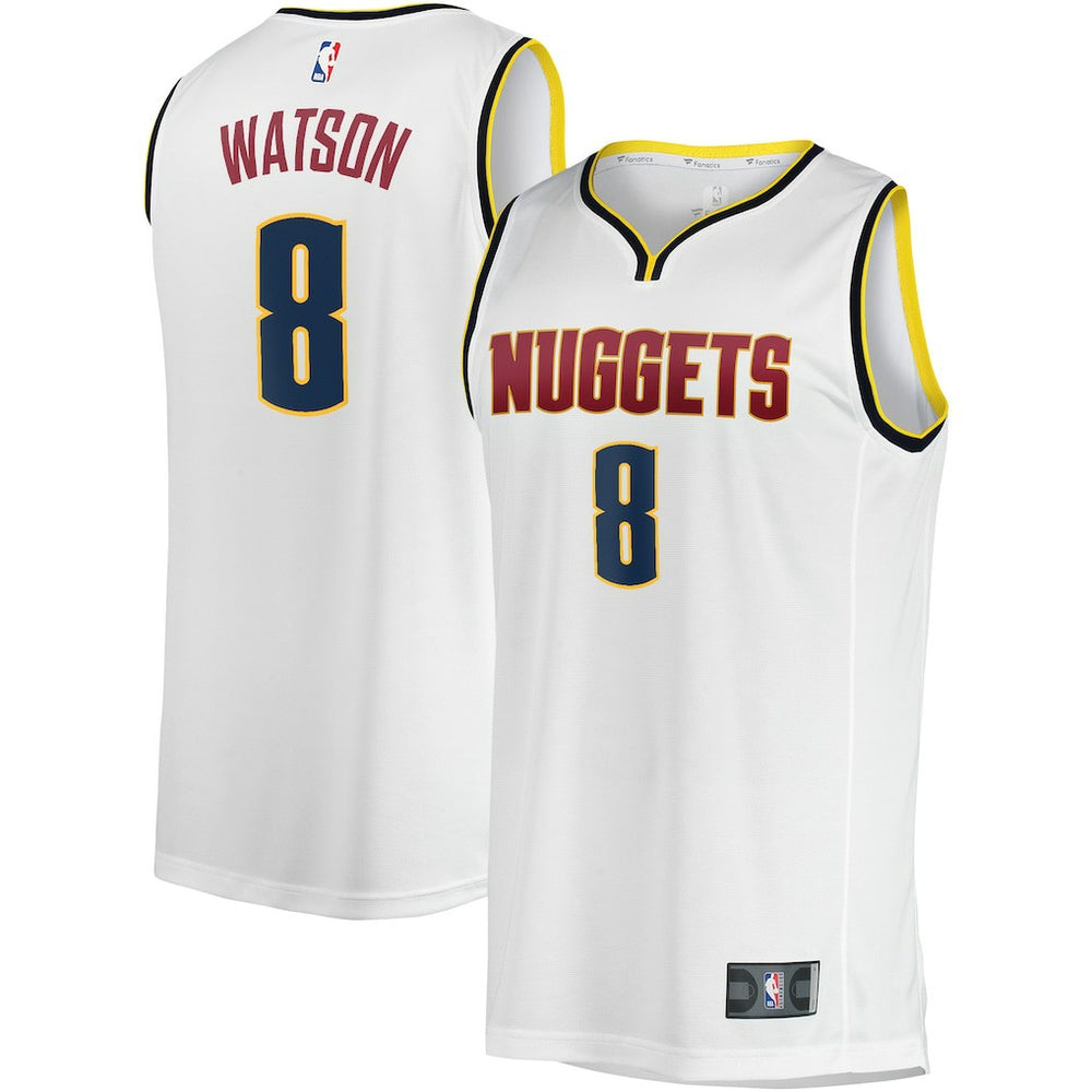 Peyton Watson Denver Nuggets Fast Break Player Jersey for sale Association Editi- White | Fanatics outlet