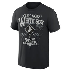 Chicago White Sox Darius Rucker Collection by Fanatics Beach Splatter T-Shirt - Black - Fanatics Discount