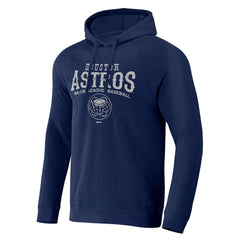 Houston Astros Darius Rucker Collection by Fanatics Waffle-Knit Raglan Pullover Hoodie - Navy - Fanatics Discount