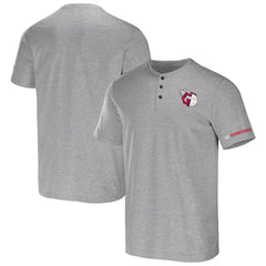 Cleveland Guardians Darius Rucker Collection by Fanatics Henley T-Shirt - Heather Gray - Fanatics Lifestyle
