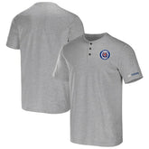 Detroit Tigers Darius Rucker Collection by Fanatics Henley T-Shirt - Heather Gray - Fanatics Discount