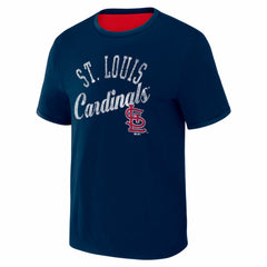 St. Louis Cardinals Darius Rucker Collection by Fanatics Two-Way Ringer Reversible T-Shirt - Red/Navy - Fanatics Sale