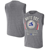 Chicago White Sox Darius Rucker Collection by Fanatics Relaxed-Fit Muscle Tank Top - Charcoal - Fanatics Lifestyle