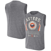 Houston Astros Darius Rucker Collection by Fanatics Relaxed-Fit Muscle Tank Top - Charcoal - Fanatics on Sale