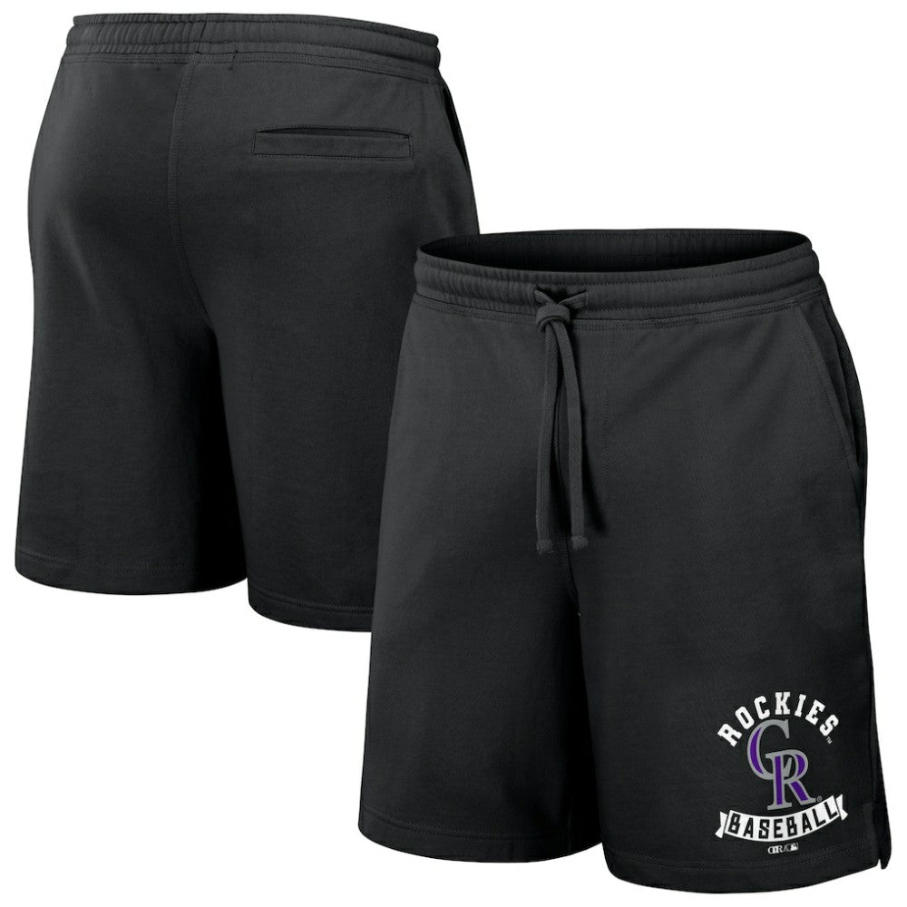 Colorado Rockies Darius Rucker Collection by Fanatics Team Color Shorts - Black - Fanatics Online